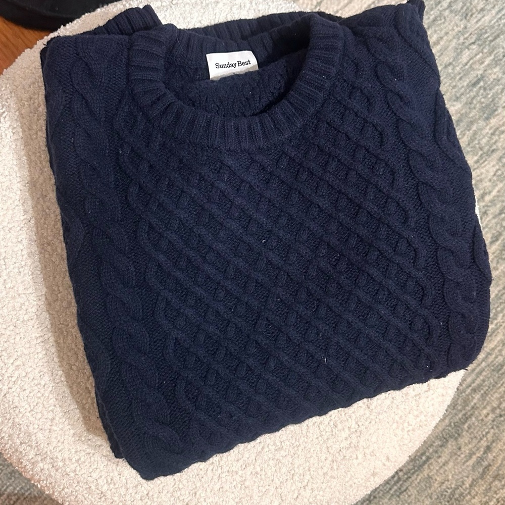 Sunday Best Women's Peggy Sweater Navy